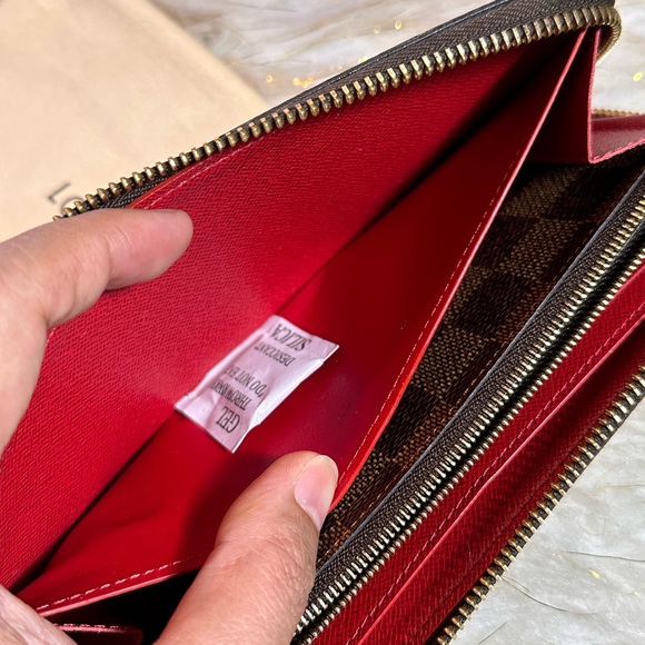 Louis Vuitton Authentic Zippy zip Clemence long DE wallet with duster only - Picture 12 of 16